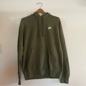Blank Green Nike Hoodie